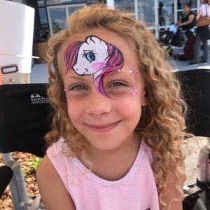 Professional face painting in Orlando